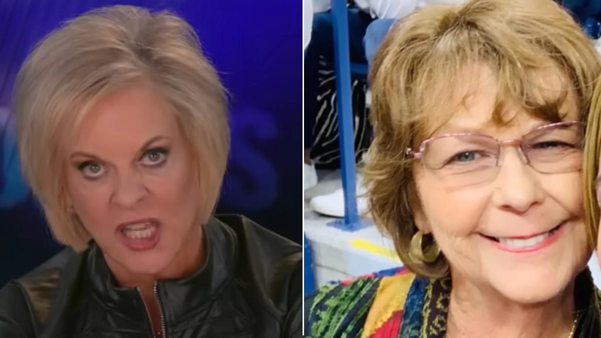 split of Nancy Grace and Nancy Guthrie. 