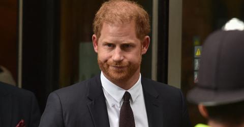 prince harry wears military medals despite uniform ban