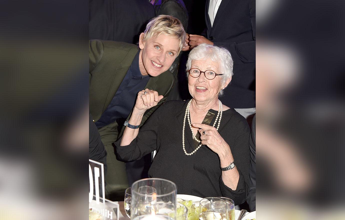 Ellen Degeneres Mom Betty Regrets Not Believing Sexual Abuse Claims