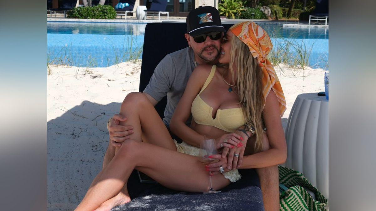 Photo of The couple married in 2015.