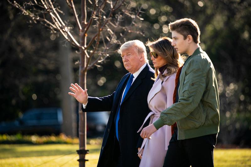 donald trump hates melania barron speak slovenia