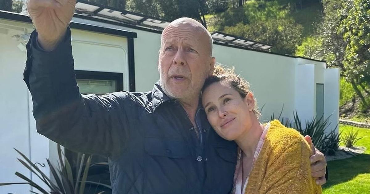 Photo of Bruce Willis and his daughter Rumer.