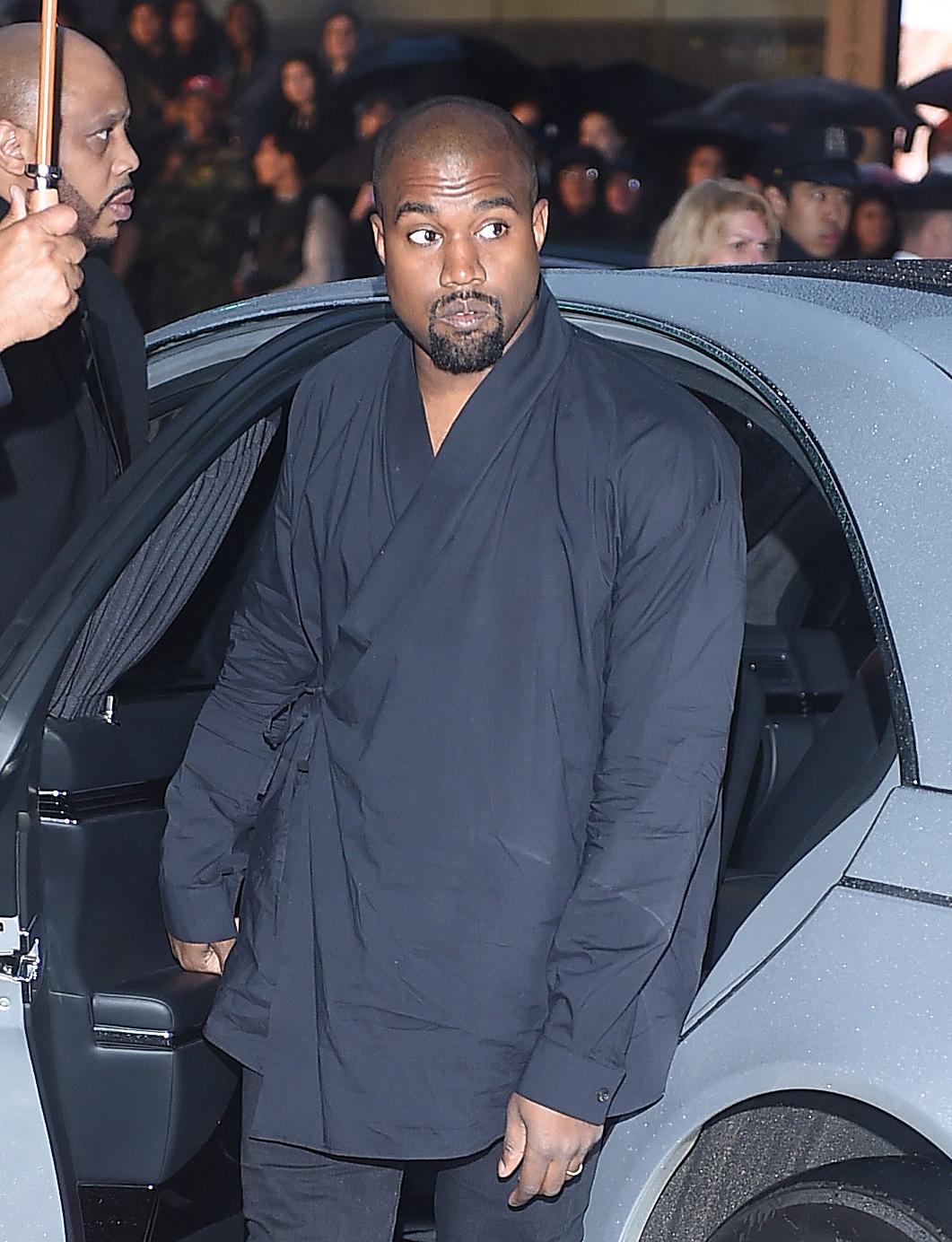 Kanye West at the CFDA Awards in NYC