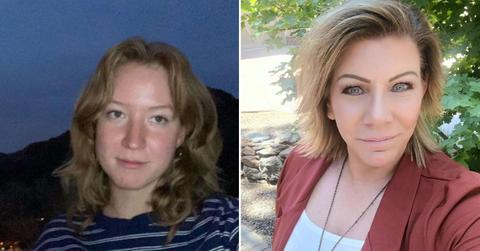 gwendlyn brown beams next to fiancee beatriz queiroz pp