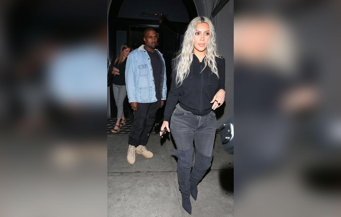 Kim Kardashian and Kanye West have a dinner date to kick off the weekend