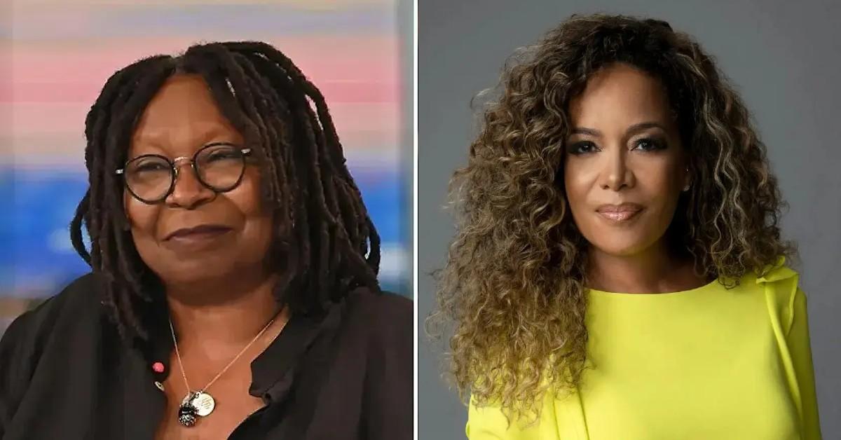 The View's Whoopi Goldberg Gives Sunny Hostin A Lap Dance On-Air