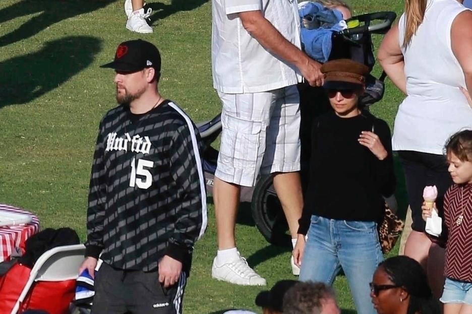 *EXCLUSIVE* Nicole Richie and Joel Madden attend a picnic party