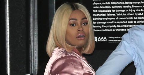 *EXCLUSIVE* Blac Chyna shows her bulging baby bump at Amber RoseÕs Birthday Bash