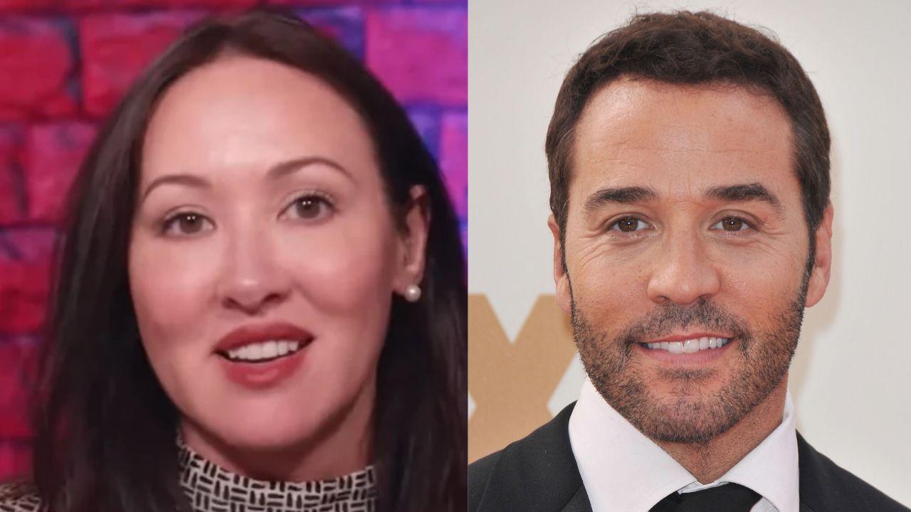 Split image of Kim Iversen and Jeremy Piven.