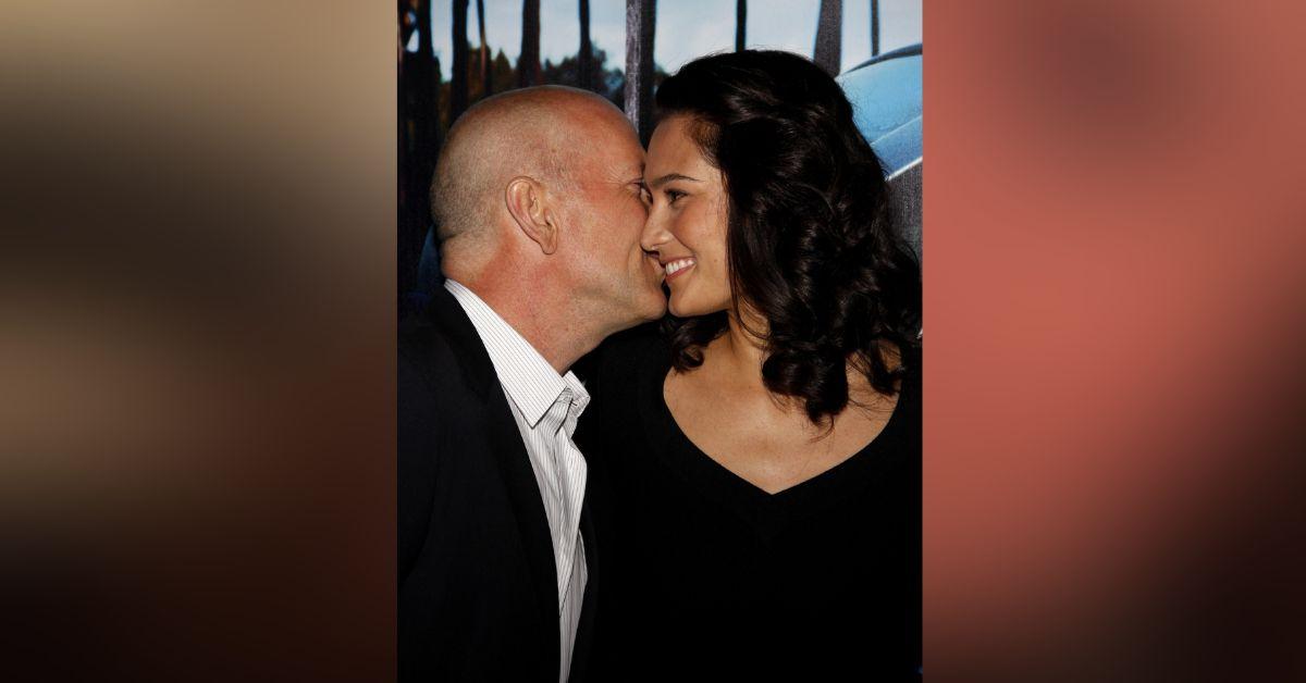 Image of Bruce Willis is suffering from dementia.