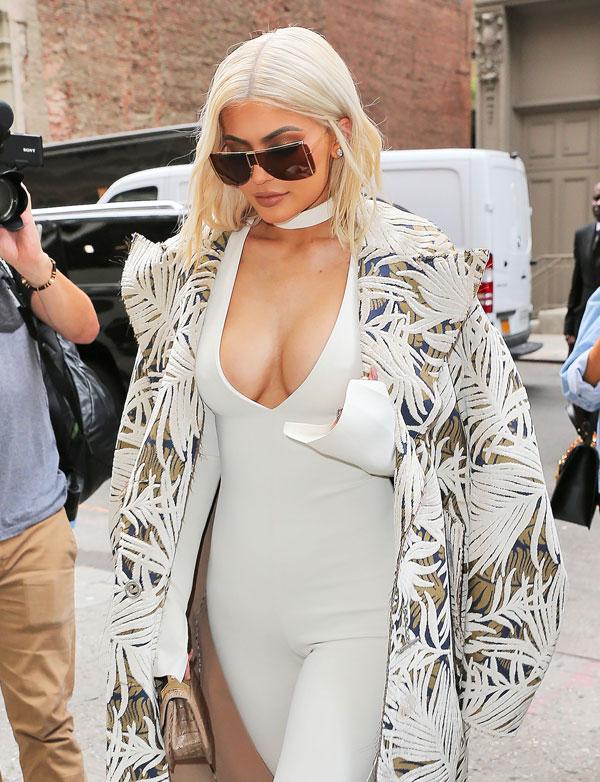Busting Out! Kylie Jenner Nearly Spills Out Of Tight Bodysuit Amid Plastic  Surgery Allegations