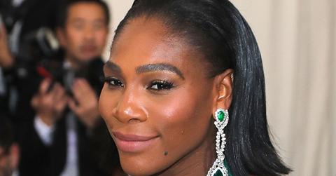 Serena williams baby asleep alexis main