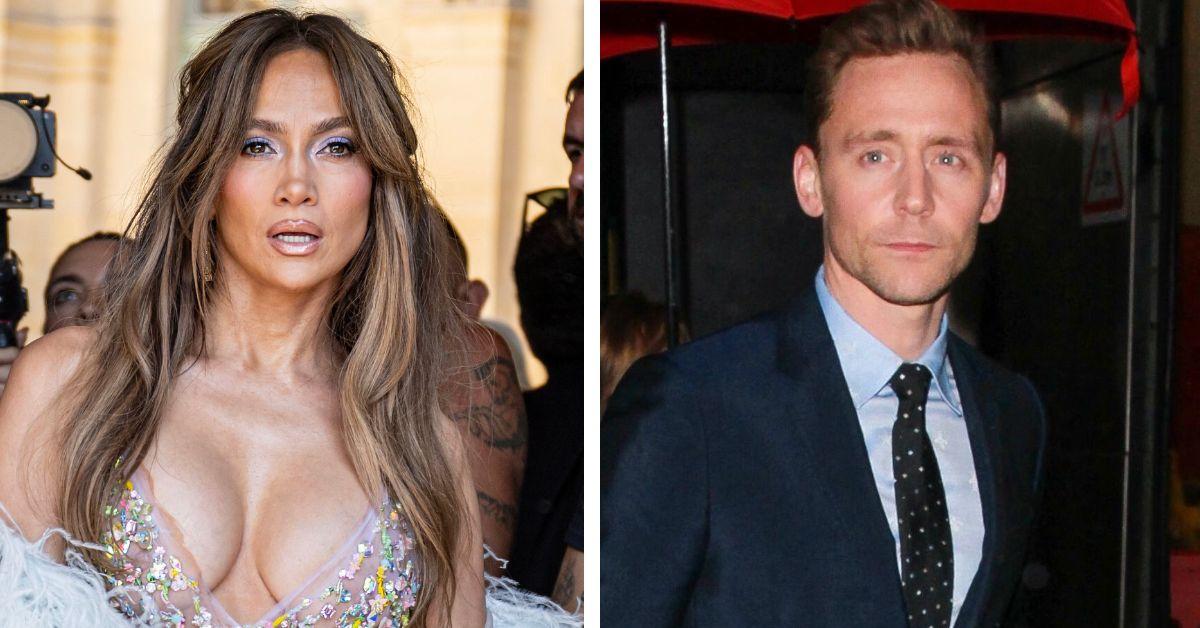 Image of Many critics guessed Tom Hiddleston was explaining the tennis match to Jennifer Lopez.
