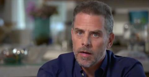 Hunter Biden being interviewed on Nightline