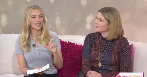 Photo of Scarlett Johansson and Jenna Bush Hager