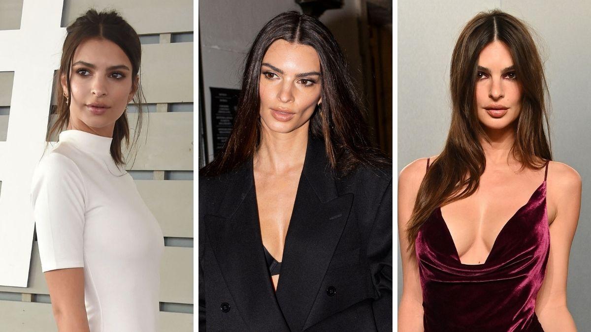 emily ratajkowski transformation before after photos