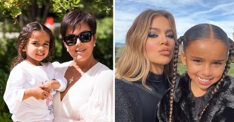 kris jenner khloe kardashian gush over dreams birthday pp