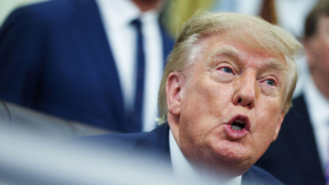 Photo of Trump said he's the only guardrail AI needs. 