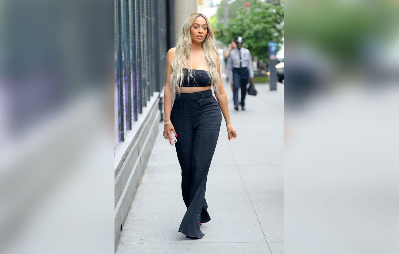 La La Anthony was spotted out and about promoting Power in New York City