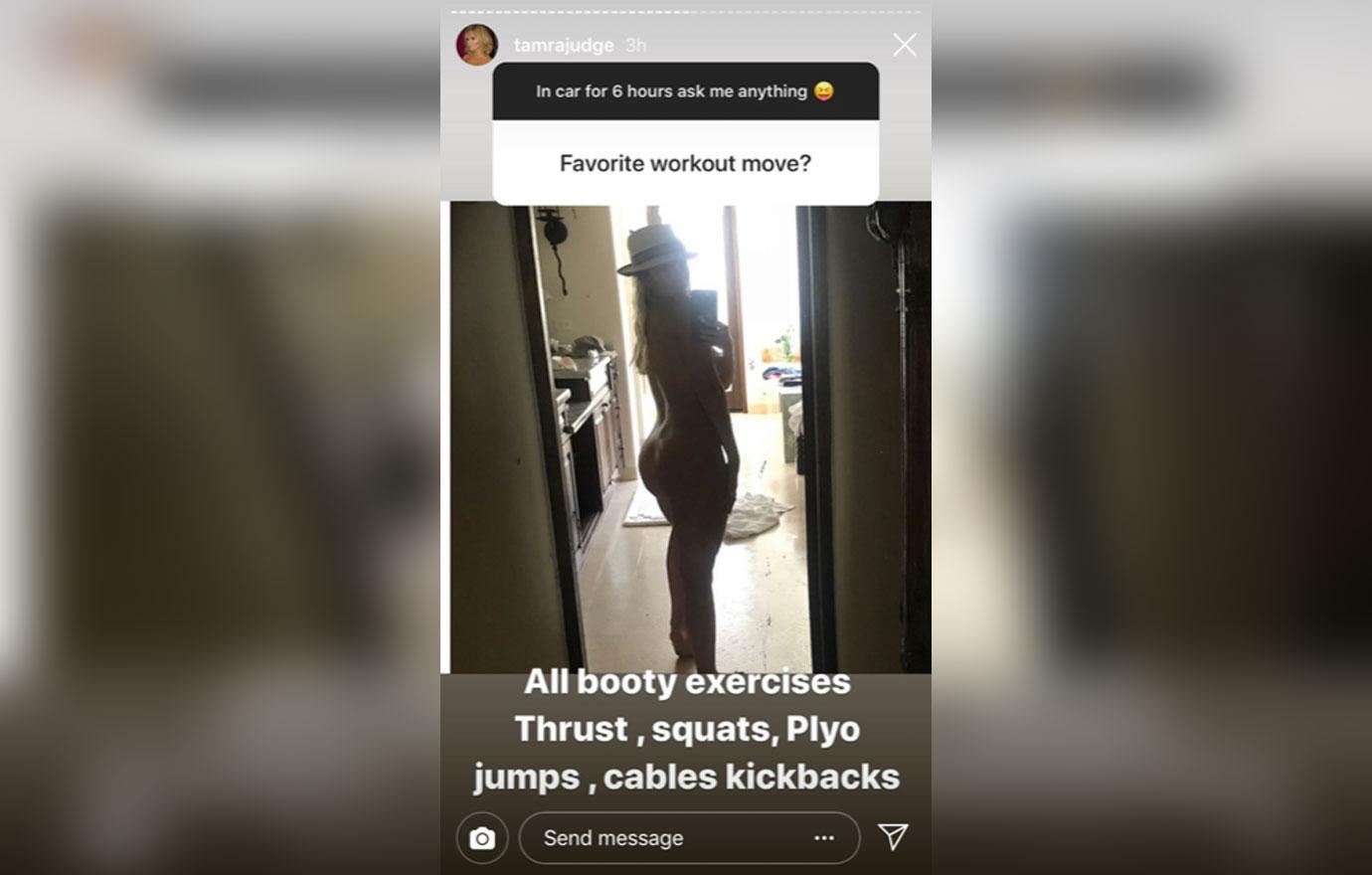 ‘RHOC’: Tamra Judge Posts Naked Selfie