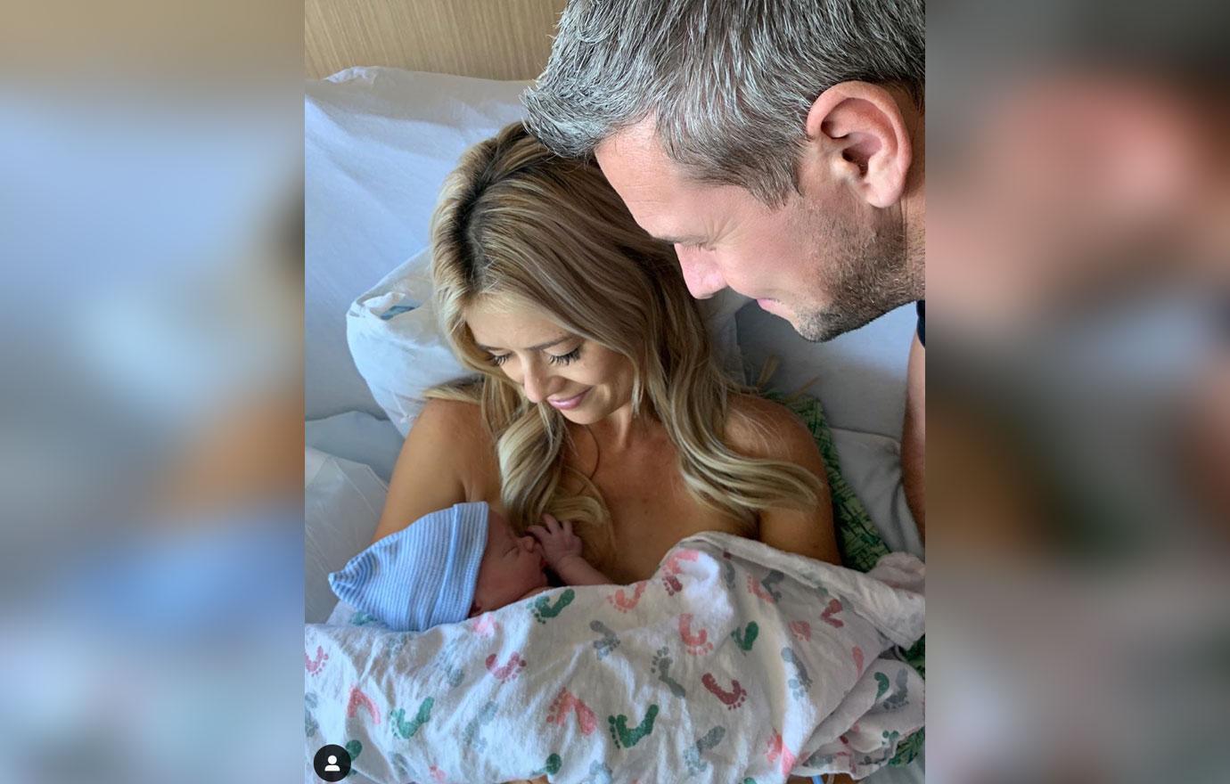 Christina Anstead Welcomes First Child Husband Ant Anstead