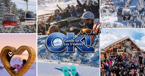 OK! Guide to Les 3 Vallées in the French Alps.