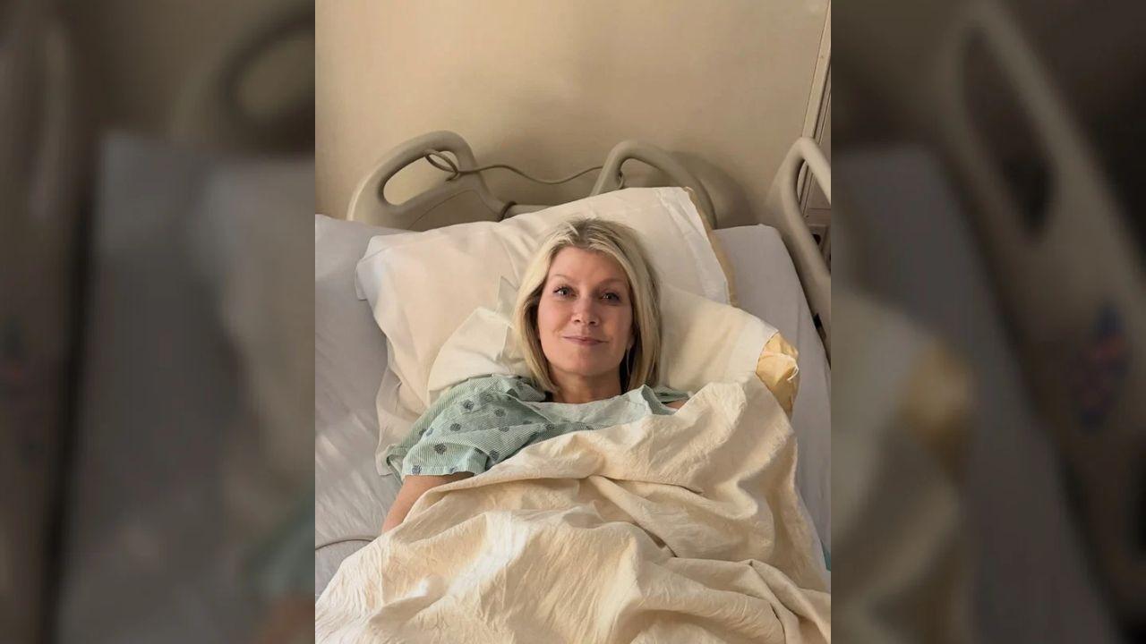 image of Natalie Grant urged fans not to 'ignore your body' after a fall left her bleeding internally.