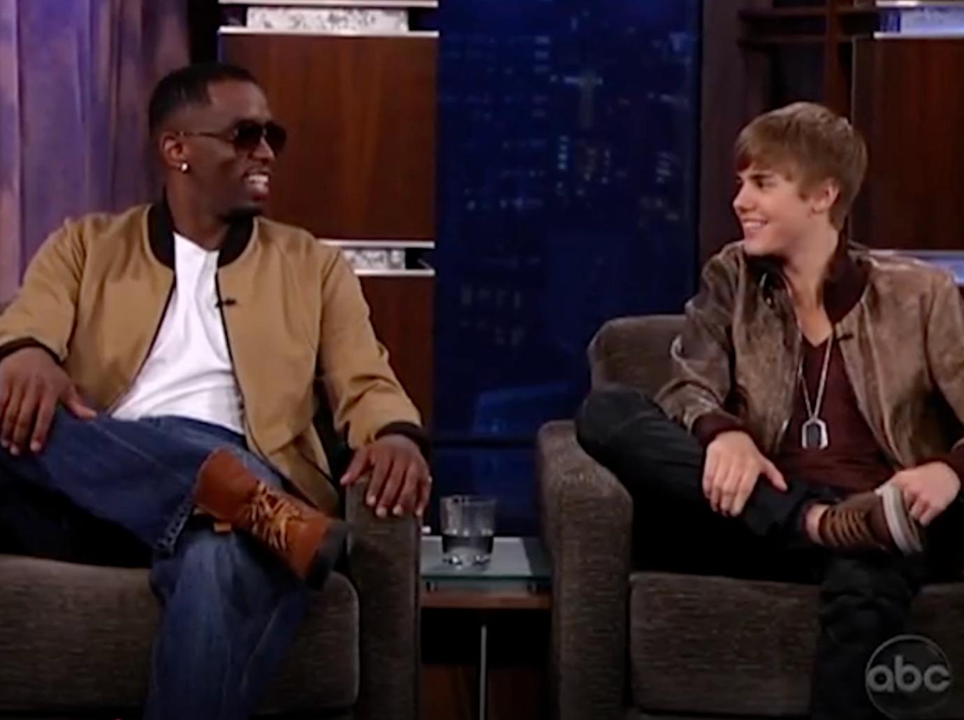 sean diddy combs justin bieber knows better  interview kimmel