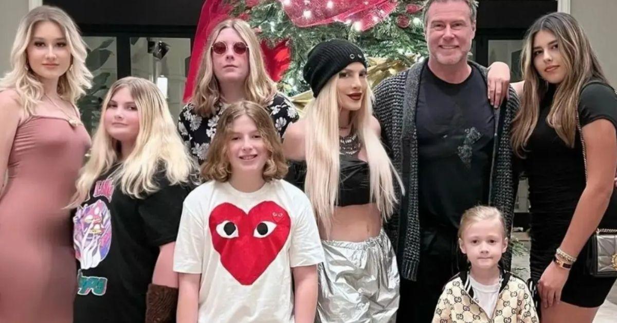 image of The actress and her children were taken to the hospital on April 2.