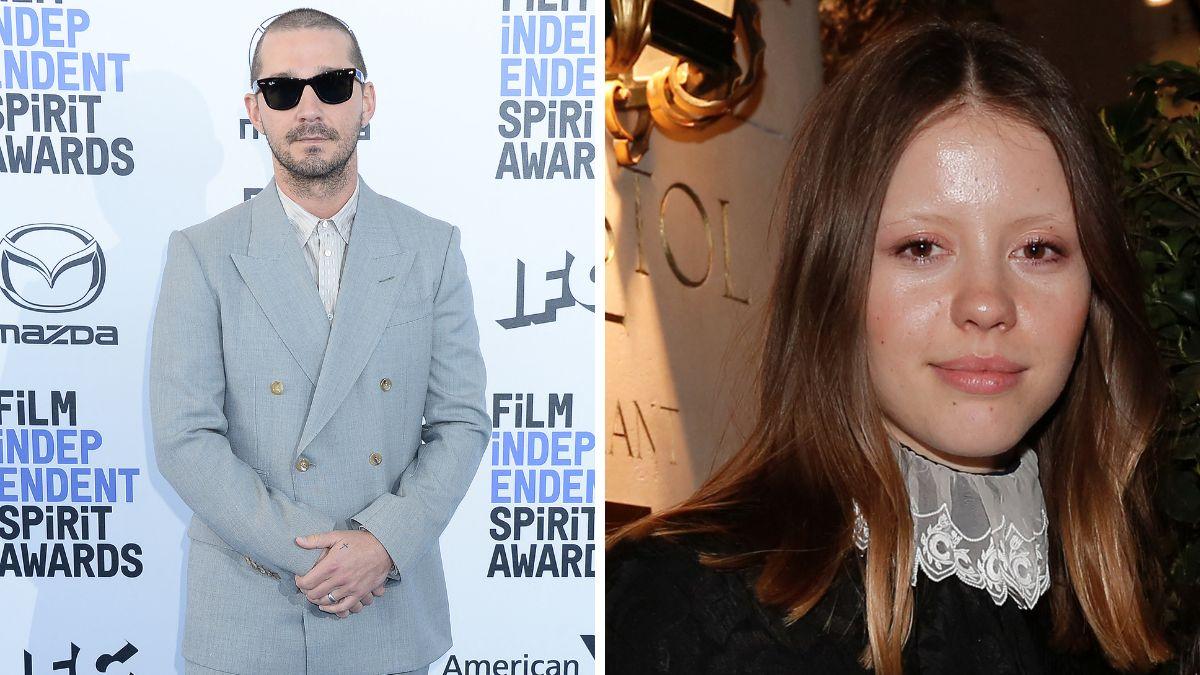 shia labeouf mia goth relationship timeline
