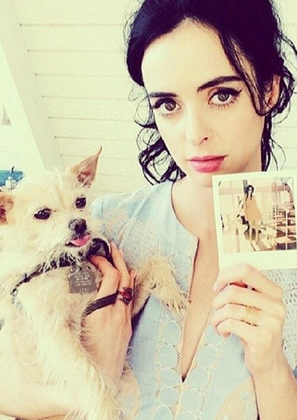 Krysten ritter dog