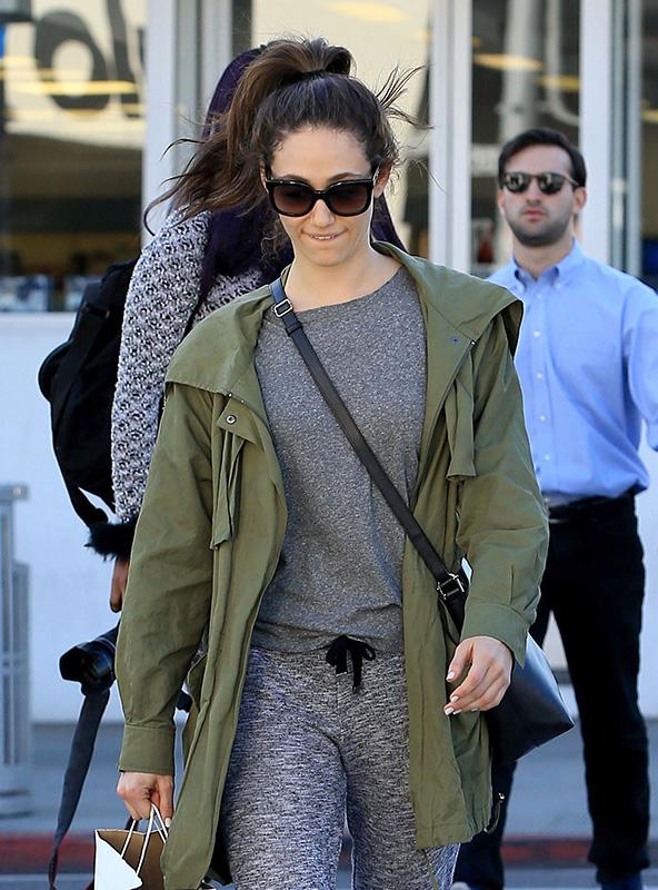 Emmy Rossum Out Shopping In Beverly Hills