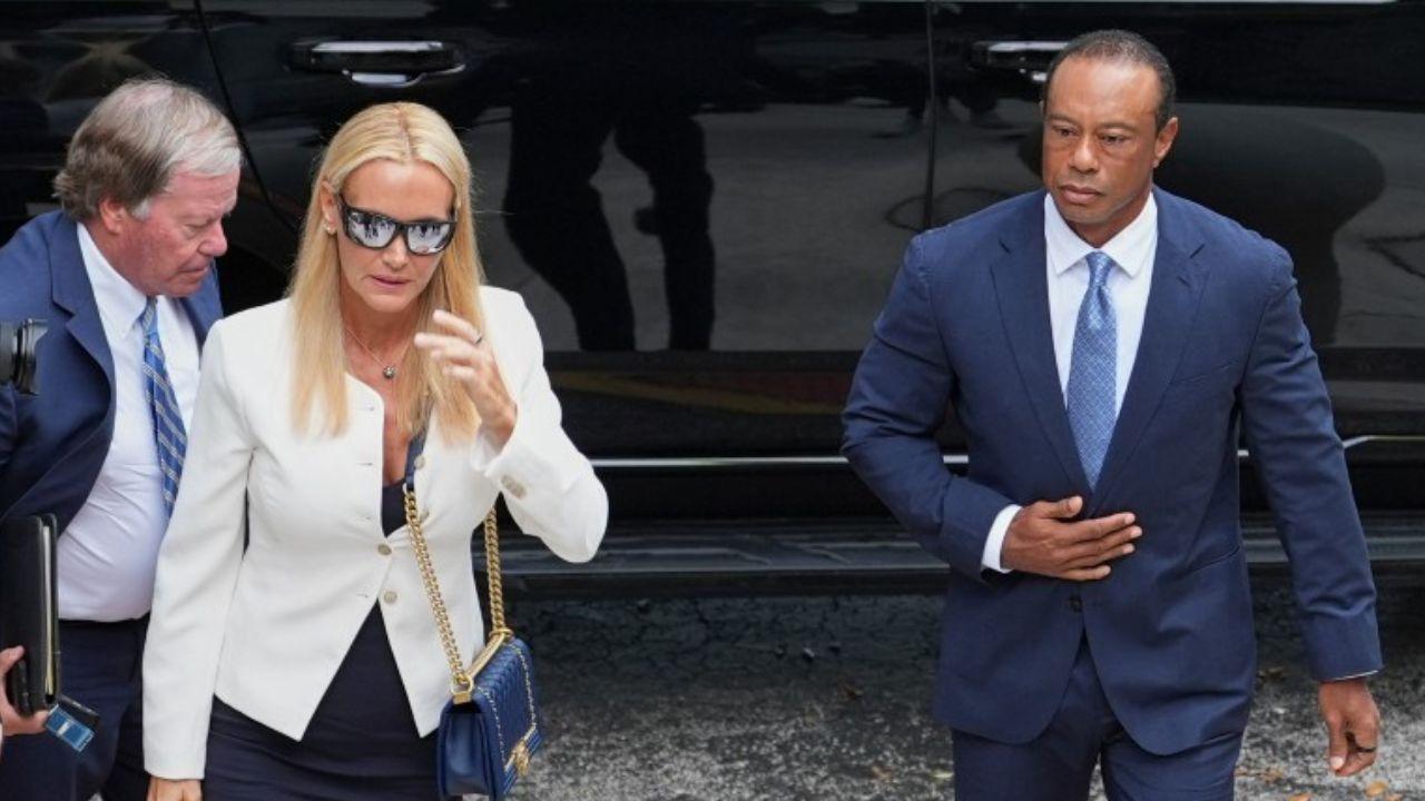 image of Tiger Woods and Vanessa Trump stayed 'in touch' while the golfer entered treatment after the crash.