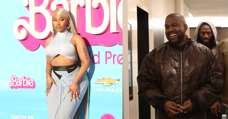 Nicki Minaj Denies Kanye West From Releasing 'New Body' On His Album