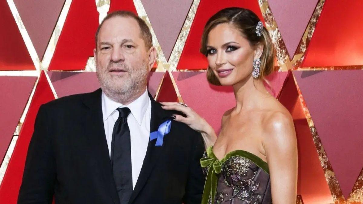 Photo of Harvey Weinstein's ex-wife left him after sexual assault allegations surfaced in 2017.
