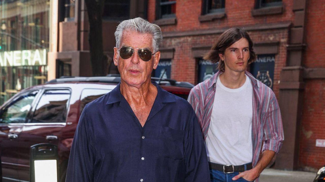 Image of Paris Brosnan commits fully to studying the craft.
