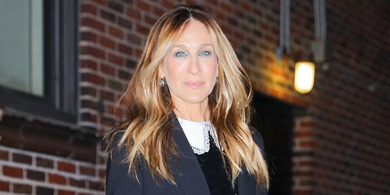 Sarah Jessica Parker seen outside &#8216;The Late Show with Stephen Colbert&#8217; in NYC