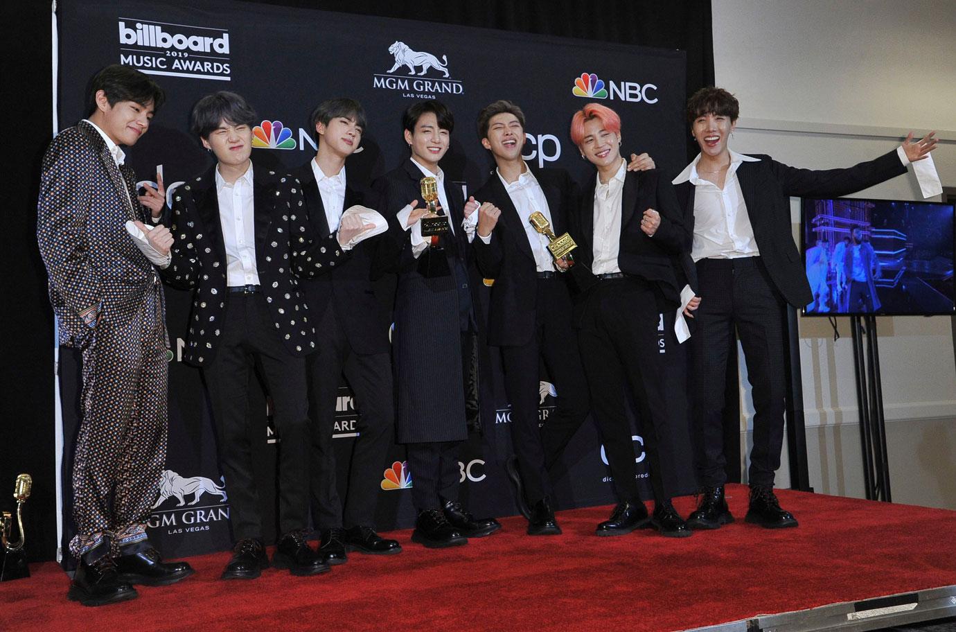 2019 Billboard Music Awards - Press Room, Las Vegas, USA - 01 May 2019 bts breaking up