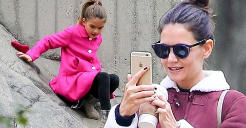 Suri cruise date katie holmes new york city park 04
