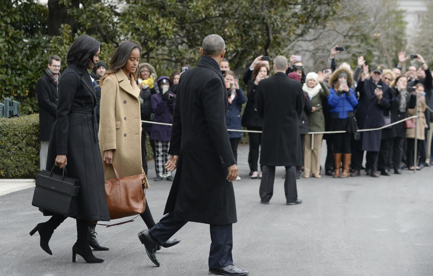 Malia Obama Life in and Out of the White House last day in washington