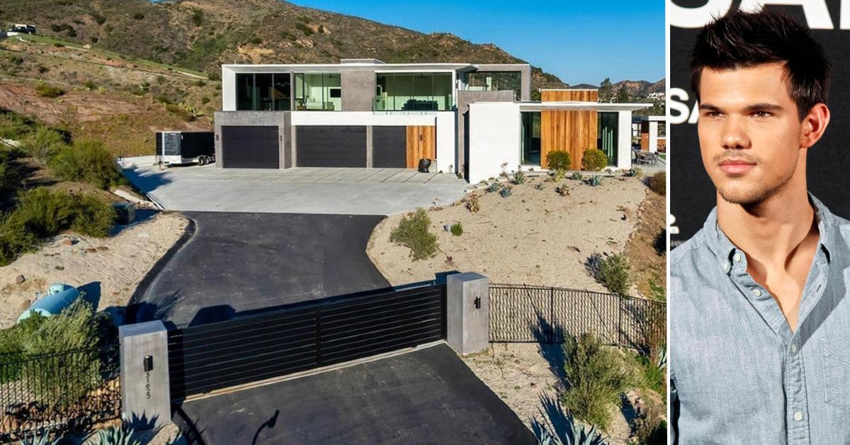 Taylor Lautner Lists Modern Mansion, Photos