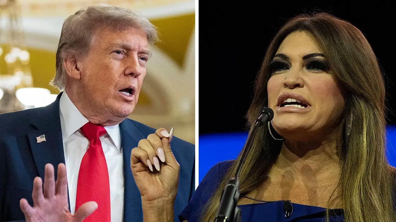 Image of Donald Trump and Kimberly Guilfoyle