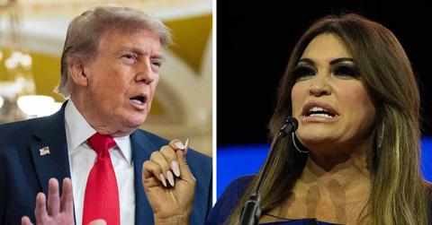 Image of Donald Trump and Kimberly Guilfoyle