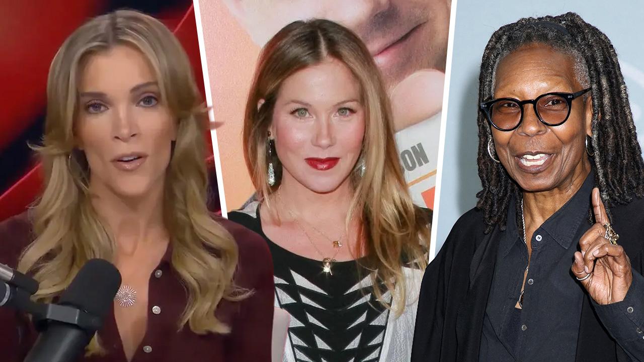 Image of Megyn Kelly, Christina Applegate, and Whoopi Goldberg