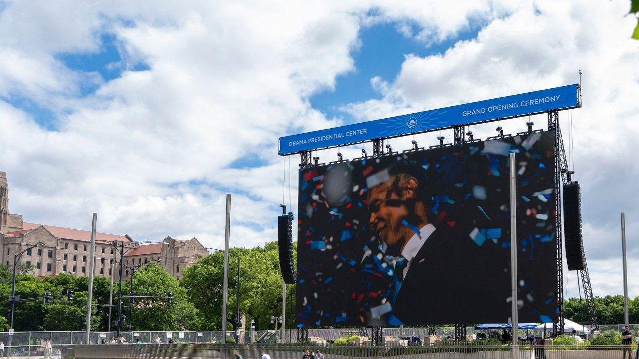 Image of the Obama presidential center
