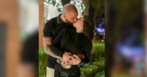 Photo of Dak Prescott and Sarah Jane Ramos.