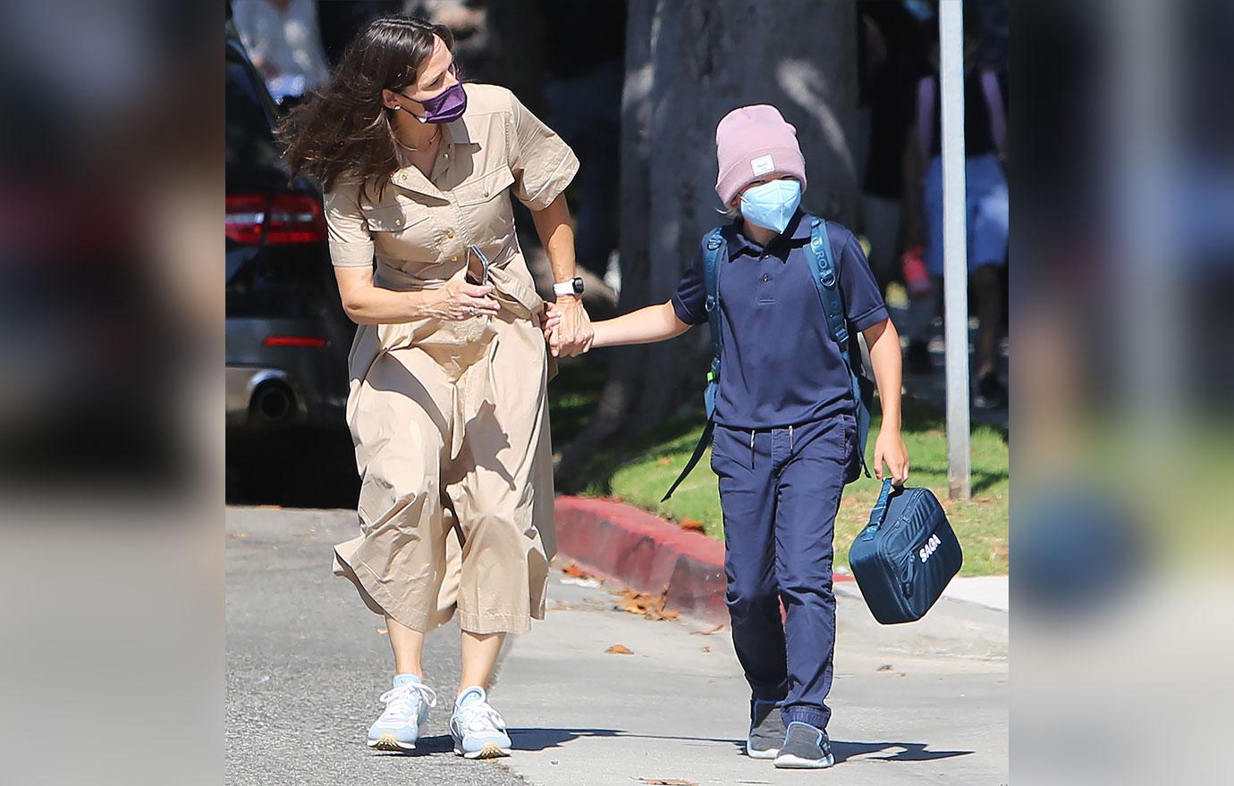 jennifer garner son samuel ex scott foley strained relationship