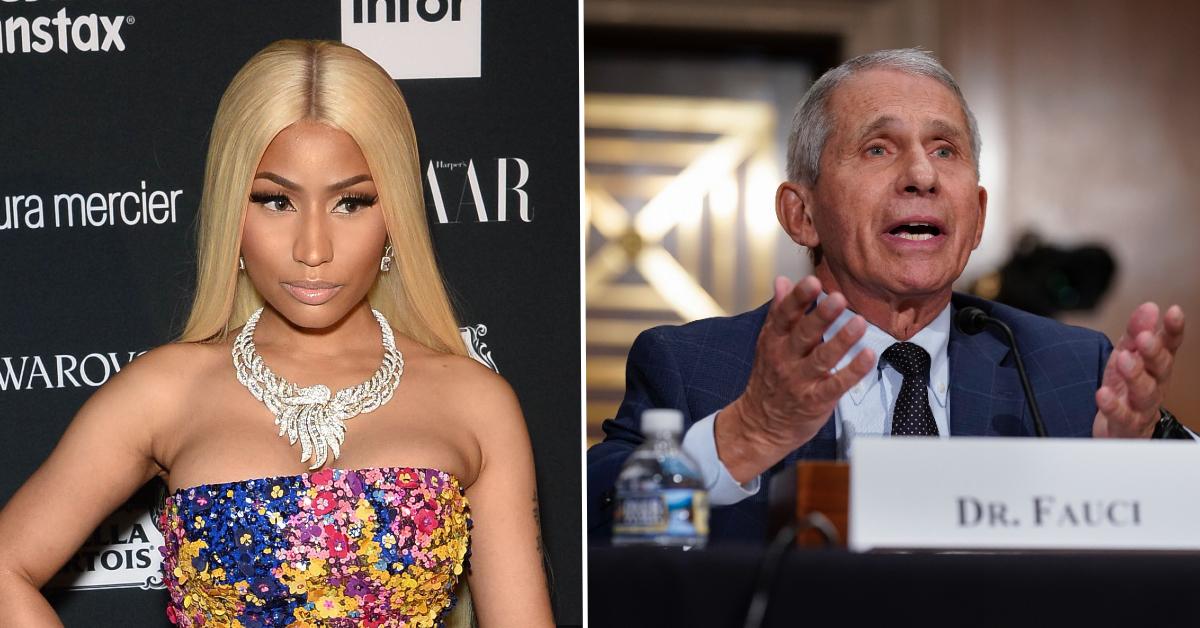 nicki minaj called out by dr fauci for viral vaccine tweet