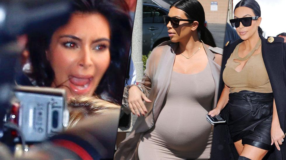 Kim kardashian pregnant rant