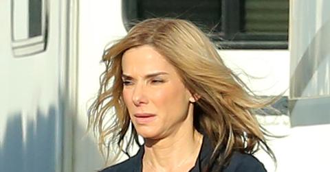 EXCLUSIVE: Sandra Bullock on the set of "Our Brand is Crisis" in New Orleans